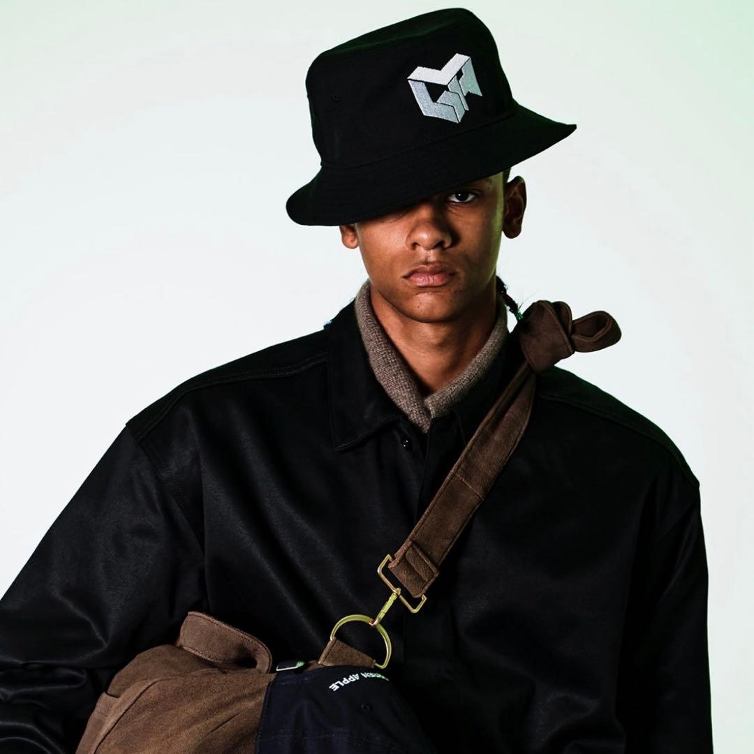 Mrs.GREEN APPLE NEW ERA バケットハット ピンズ付き