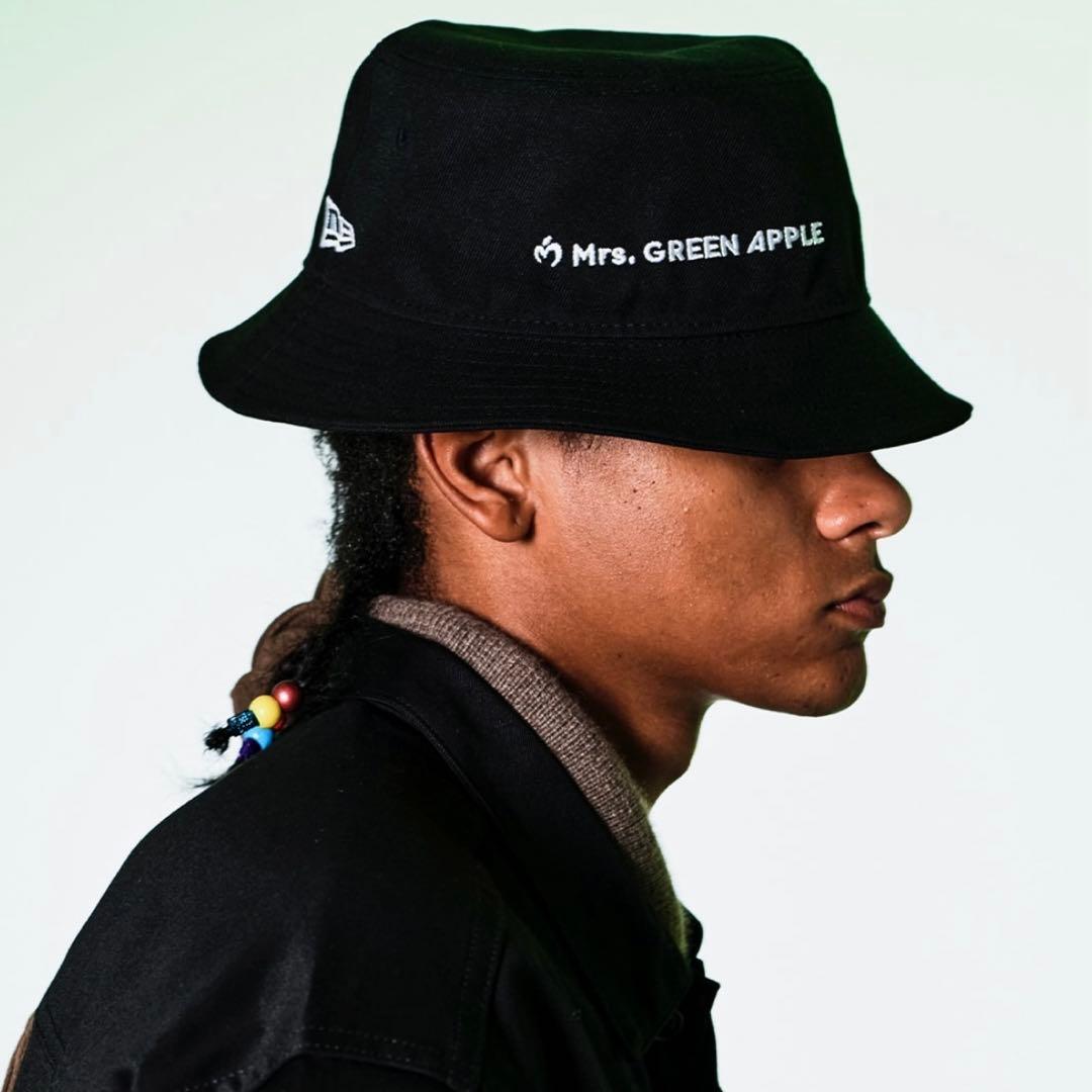 Mrs.GREEN APPLE NEW ERA バケットハット ピンズ付き