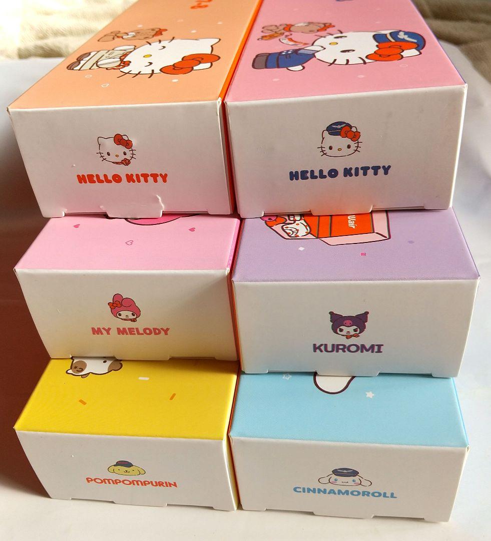 チェジュ航空 サンリオキャラクター B737-8 1/200 6個セット