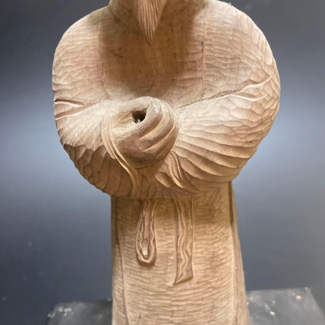 時代物　木喰仏　在名あり　仏像