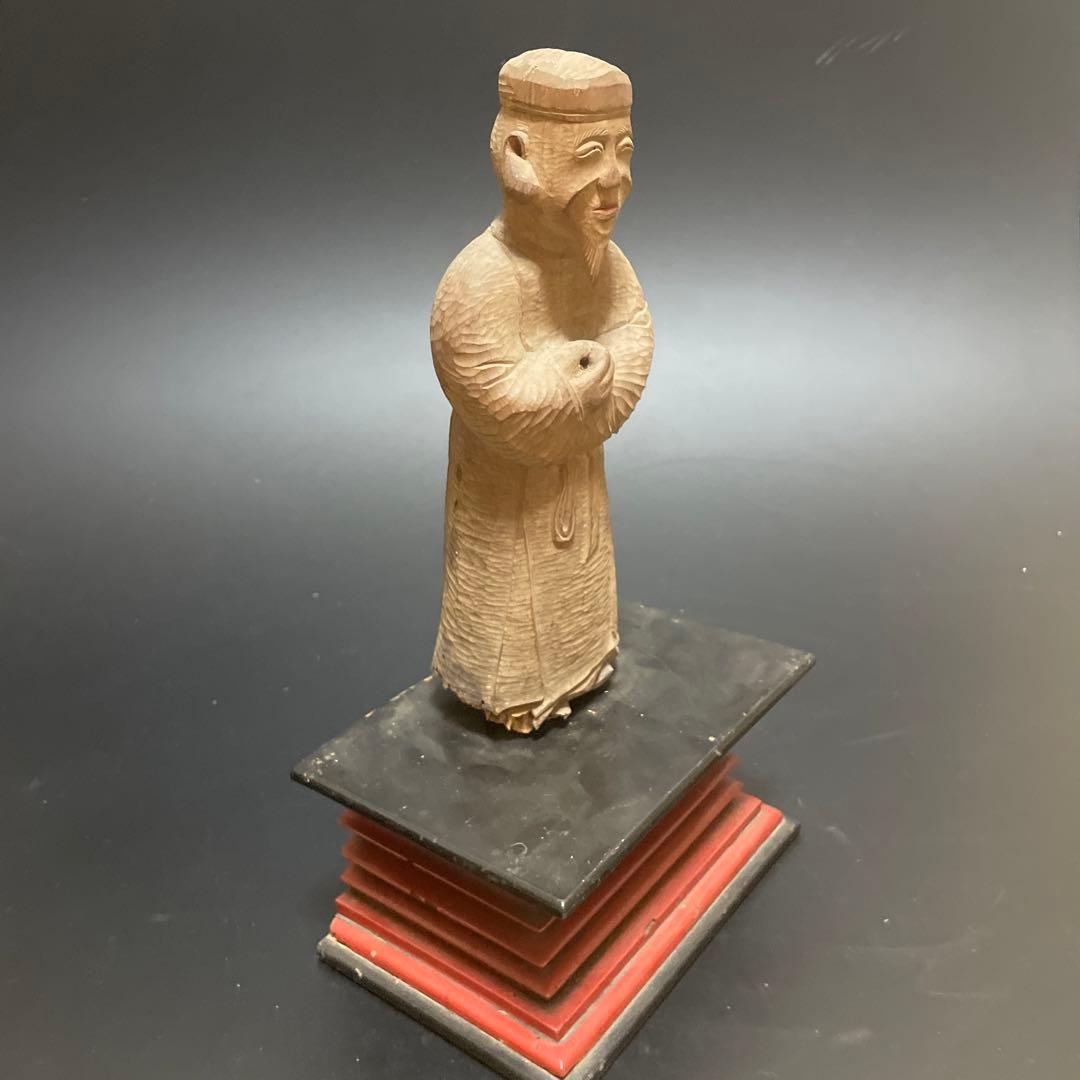 時代物　木喰仏　在名あり　仏像