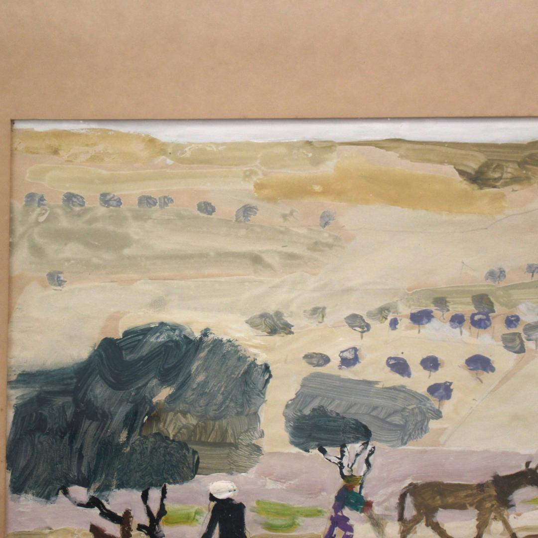 【一点物・超貴重】Erik Hoglund　エリックホグラン　油彩画　北欧アート