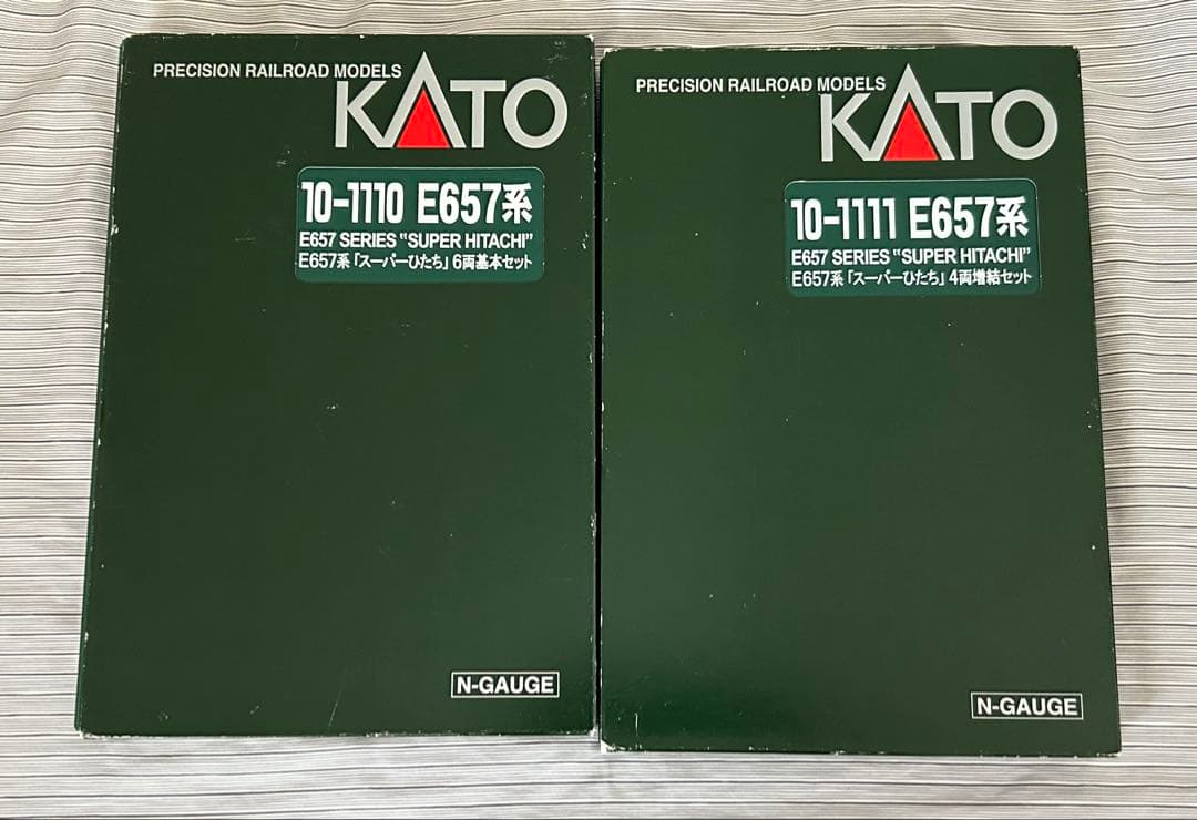 KATO Nゲージ E657系スーパーひたち 6両+4両セット 稼働確認済み