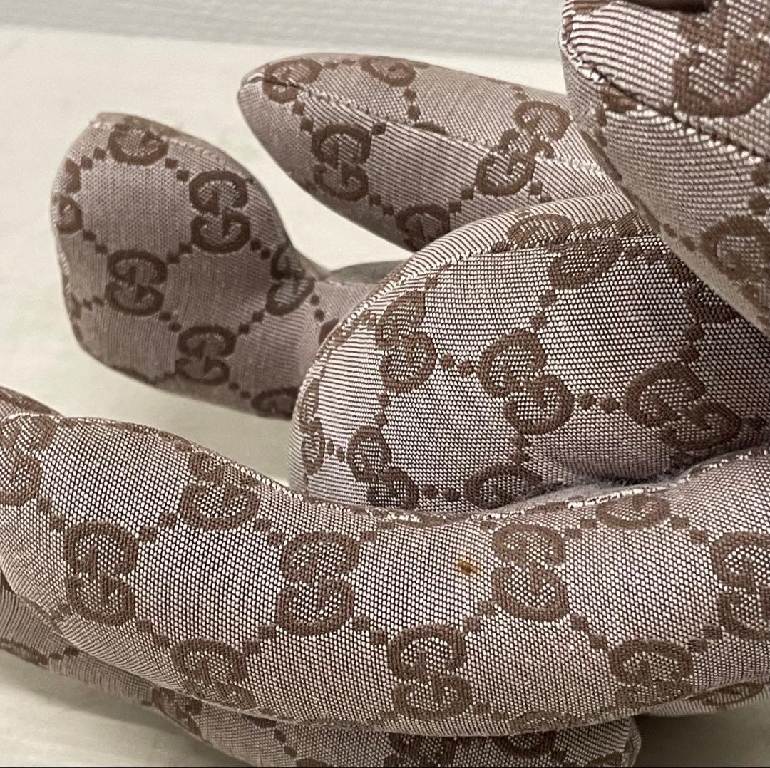 GUCCI グッチ GGキャンバス テディベア