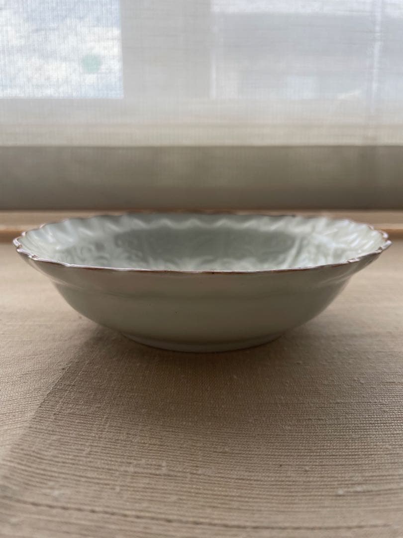 骨董 陽刻 古伊万里 膾皿 まるかく 福光屋