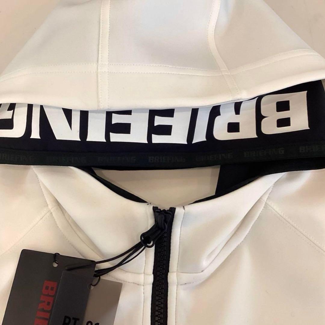 新品　BRIEFING　正規品　FAKE LAYERED PAKA ホワイト