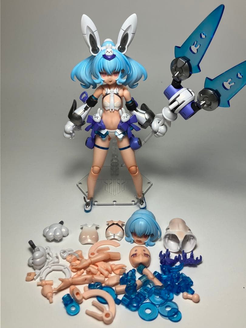 メガミデバイス　プニモフ　ユキトゥ　塗装済、完成品