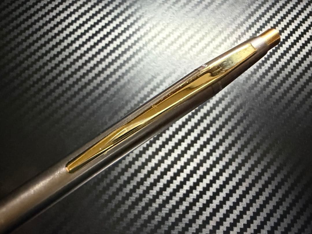 美品 モンブラン 前期型 ノブレス スリムライン ボールペンステンレススチール