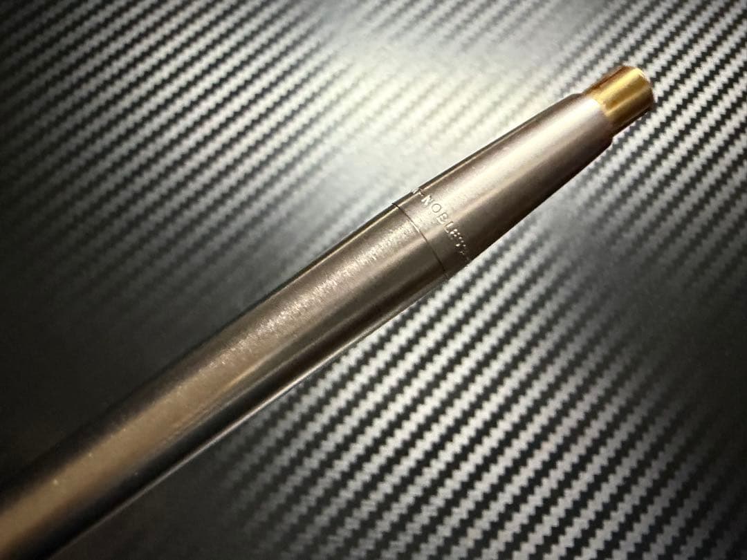 美品 モンブラン 前期型 ノブレス スリムライン ボールペンステンレススチール