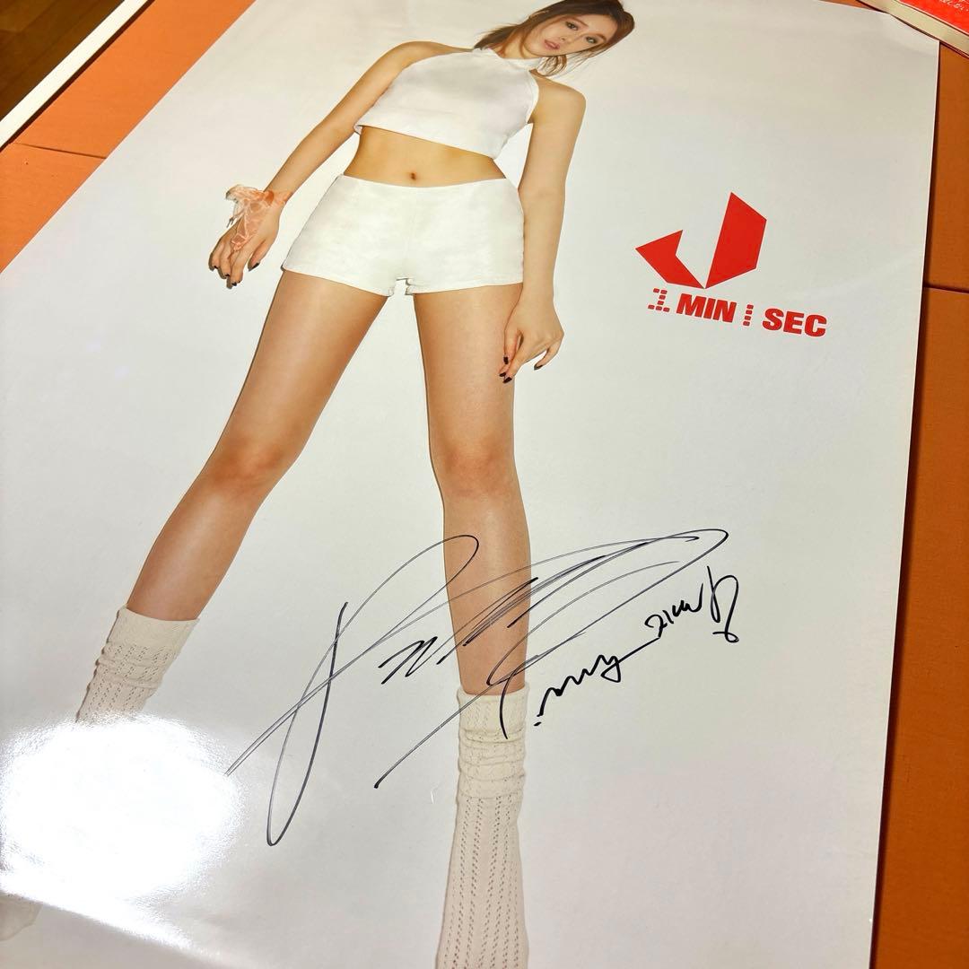 T-ARA ジヨン jiyeon サイン入りソロポスター