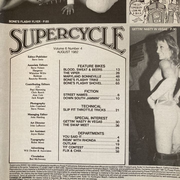 Super Cycle イージーライダース 雑誌 ハーレー アメリカ バイカー