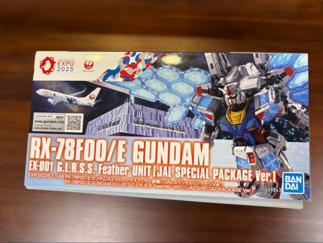 RX-78F00/E GUNDAM 万博　JAL
