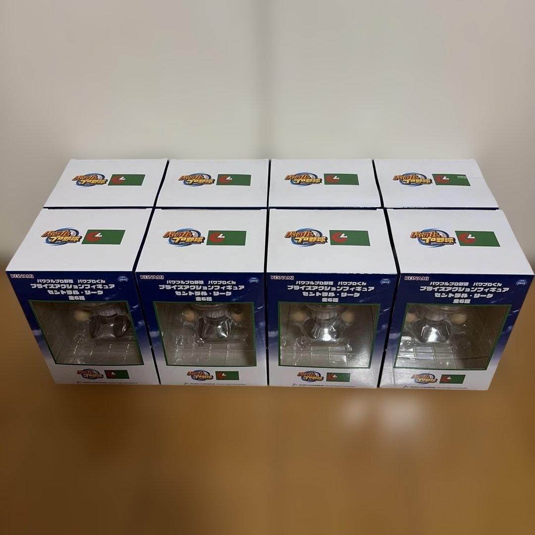 阪神タイガース　パワプロくん　プライズアクションフィギュア　フィギュア8体セット