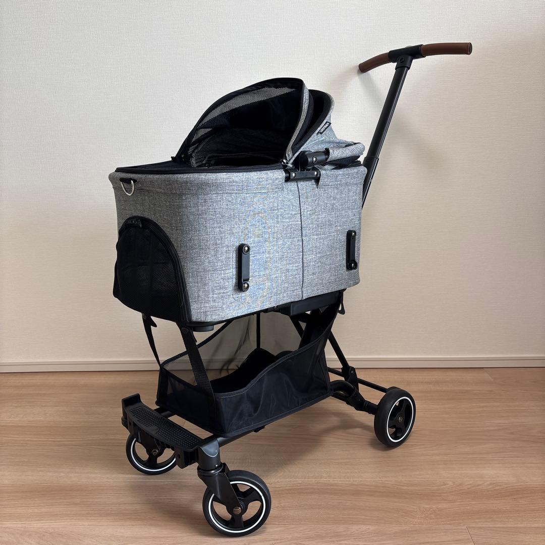 【美品】 AIRBUGGYのペットカートfitzシリーズ“wiz”