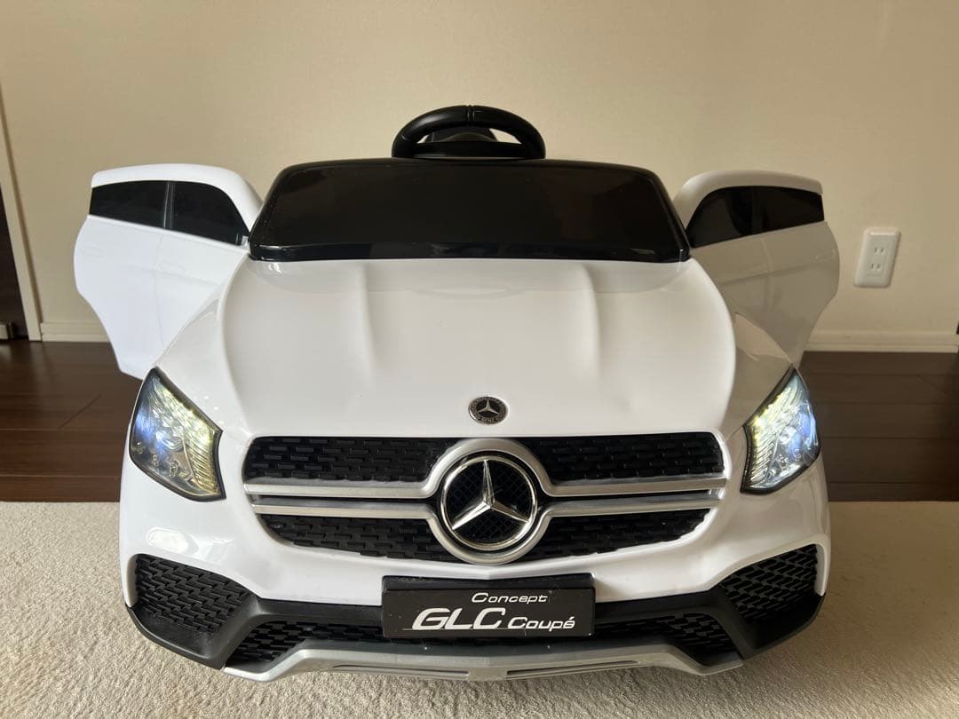 Mercedes-Benz GLC Coupe 白　 電動乗用ラジコンカー