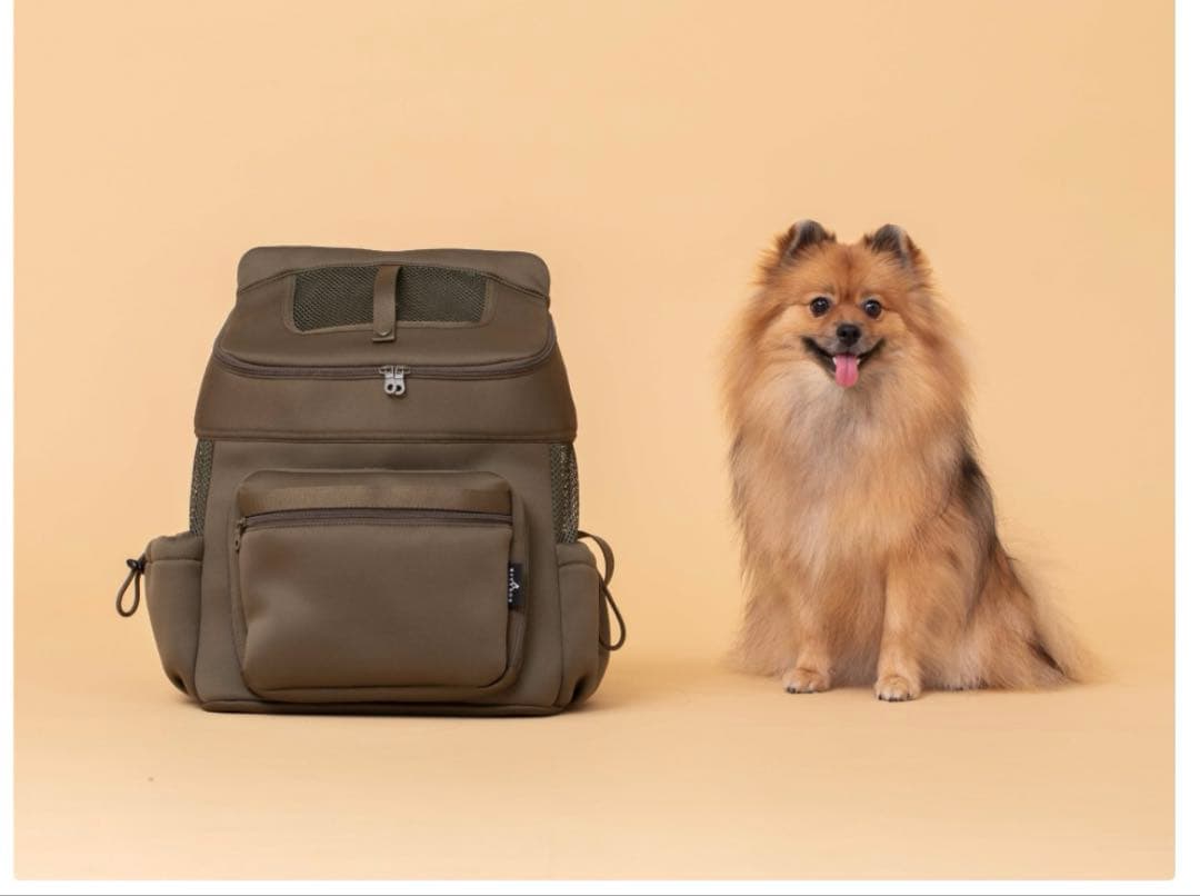 新品　CITYDOG ネオプレーンバックパックキャリー　Rサイズ　ブラウン