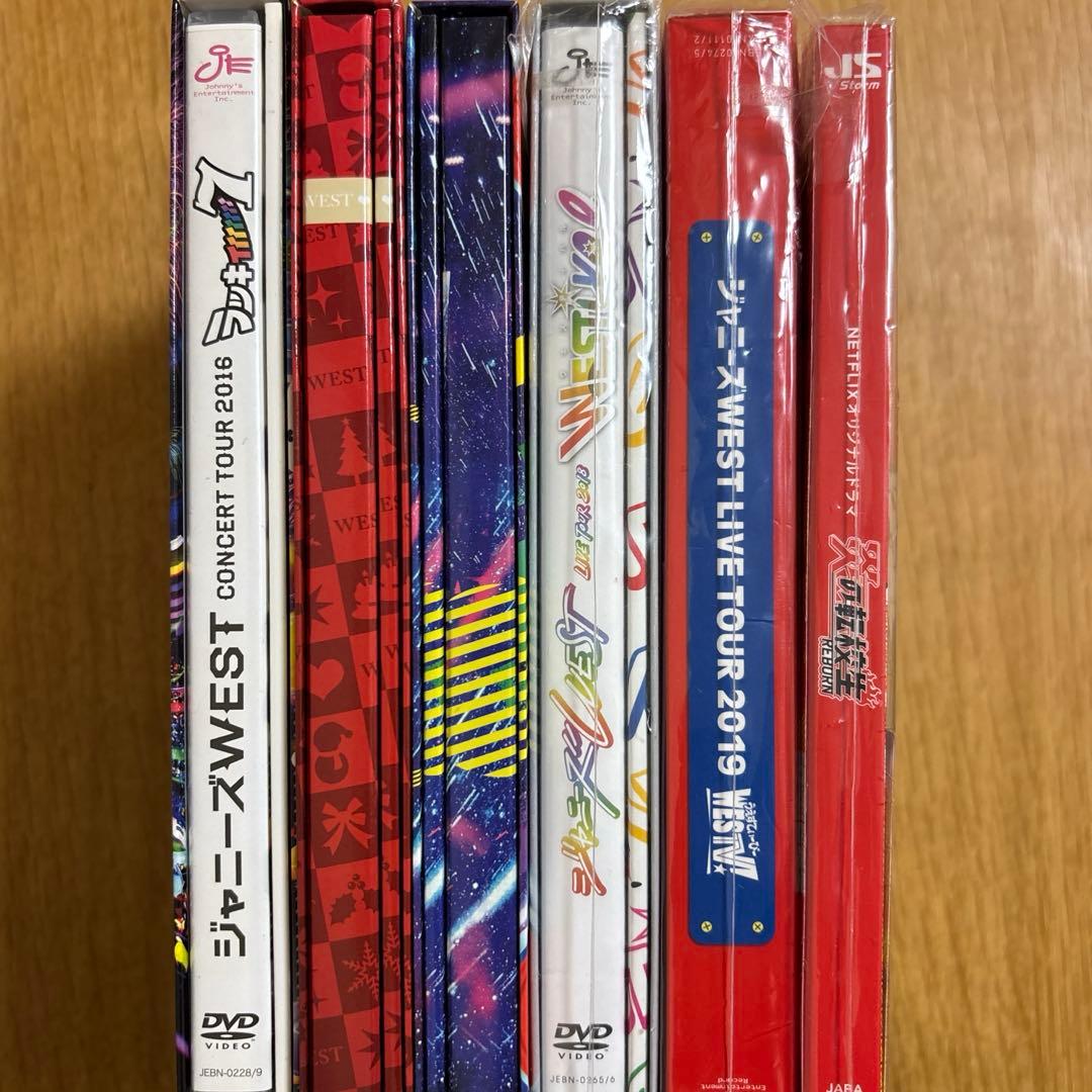 WEST. (ジャニーズWEST) LIVEDVDなど 6枚 まとめ売り