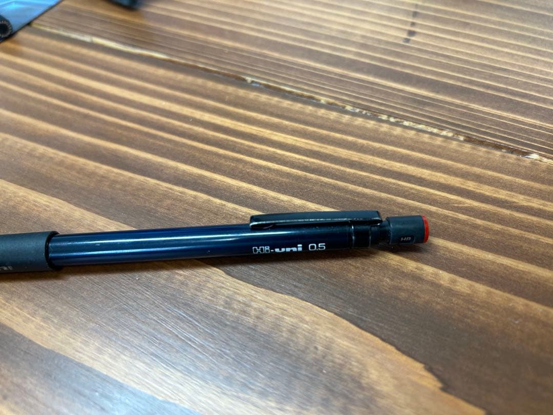 Hi-uni 3050 0.5mm ブルー シャーペン