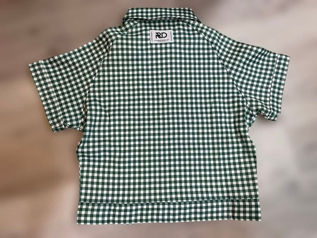 リエンダゴルフ　ギンガムチェック　ブルゾンMサイズ新品