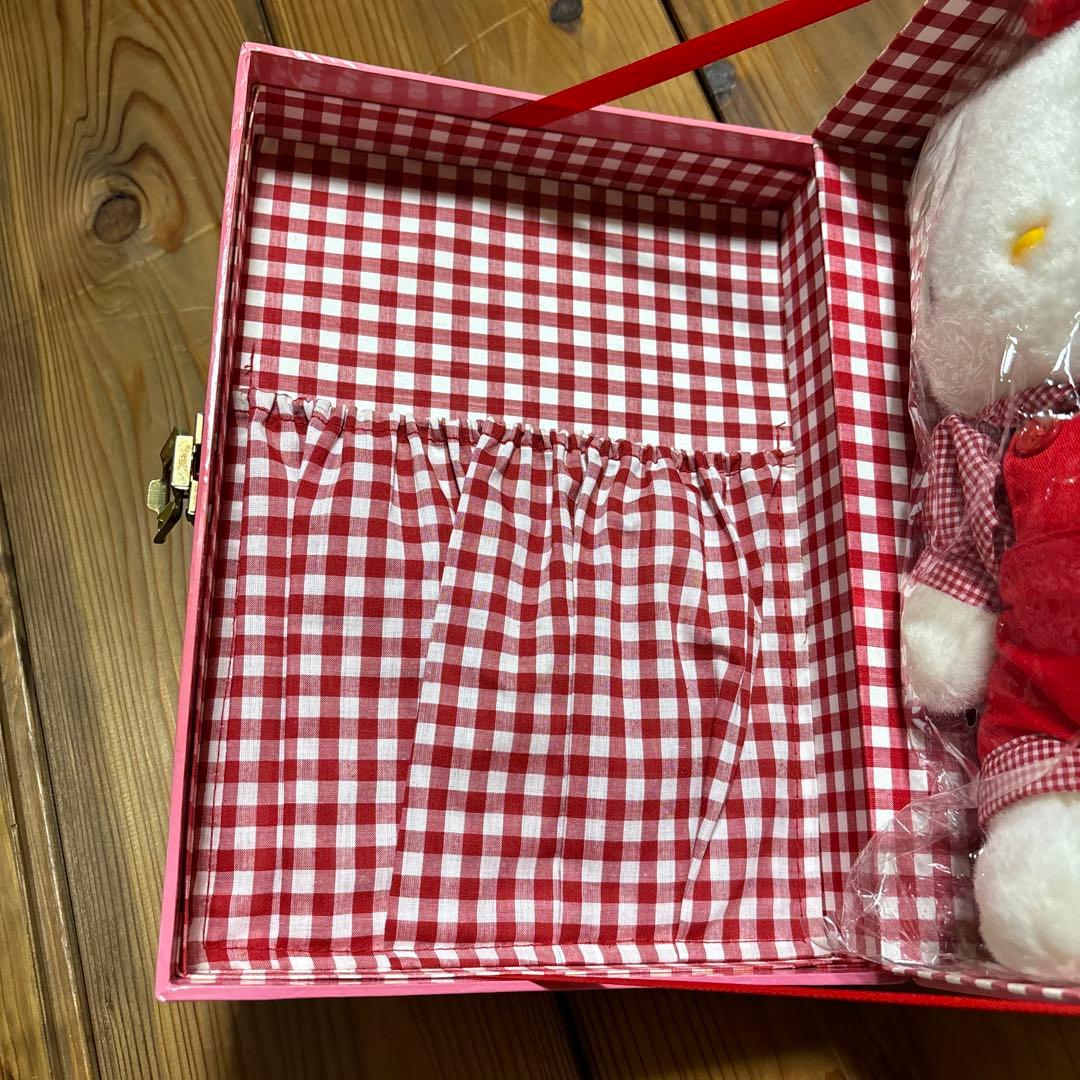 【未開封(ぬいぐるみのみ)】ハローキティ　ぬいぐるみ　箱付き