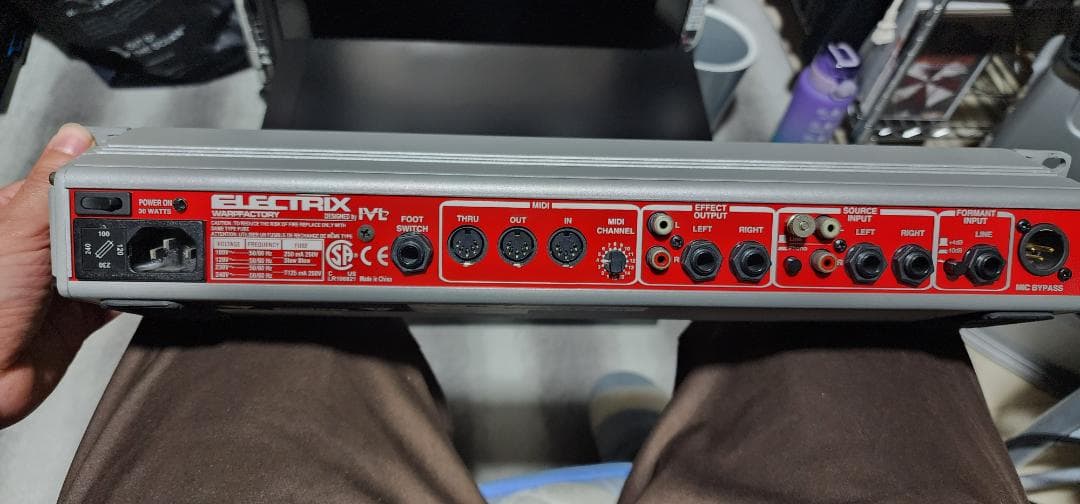 配信機器・PA機器・レコーディング機器 Warpfactory Vocoder Electrix