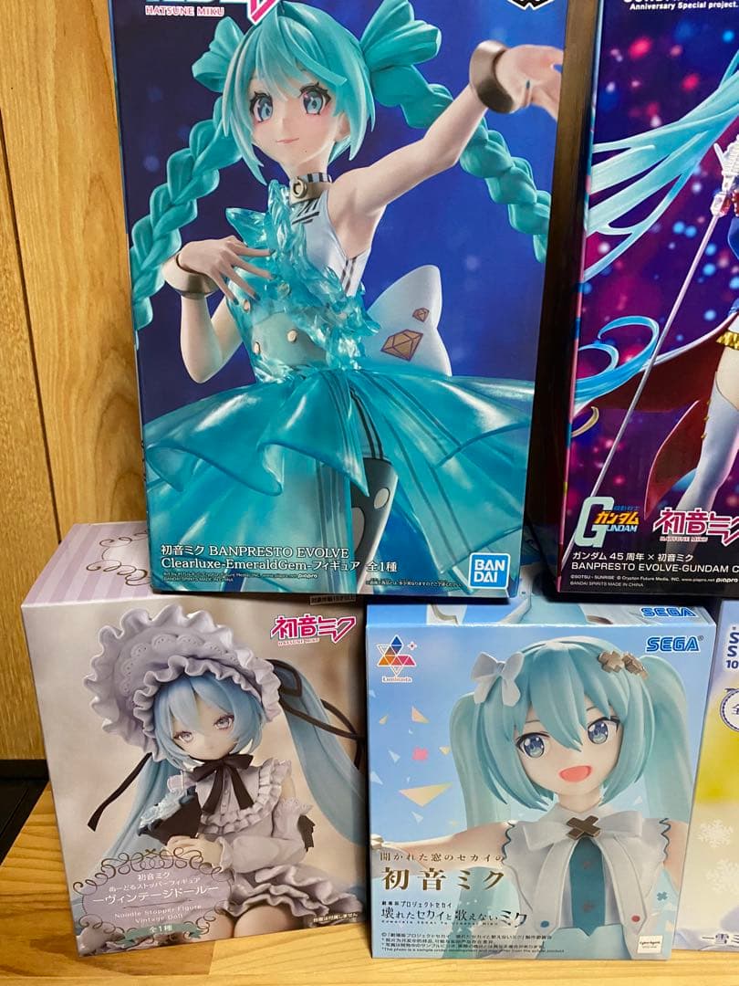 初音ミク フィギュアセット バンダイ