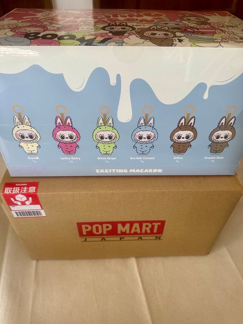 【正規品】POPMART LABUBU マカロン ラブブアソートボックス
