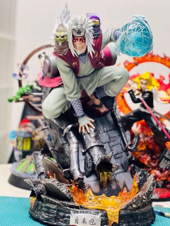 NARUTO ナルト  自来也ガレージキット ガレキ スタチュー ③