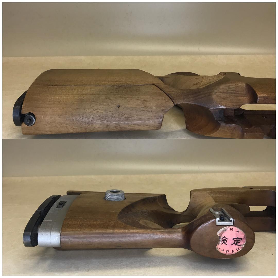 競技用 射撃用 ライフル 木製 ストック 銃床