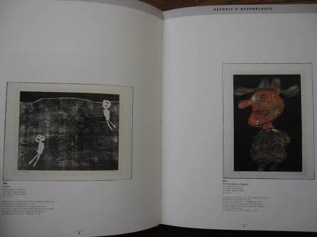 Jean Dubuffet　ジャン・デュビュッフェ　カタログ レゾネ