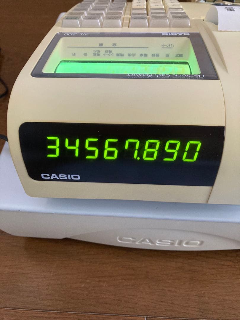CASIO カシオ 電子レジスター　NL-300