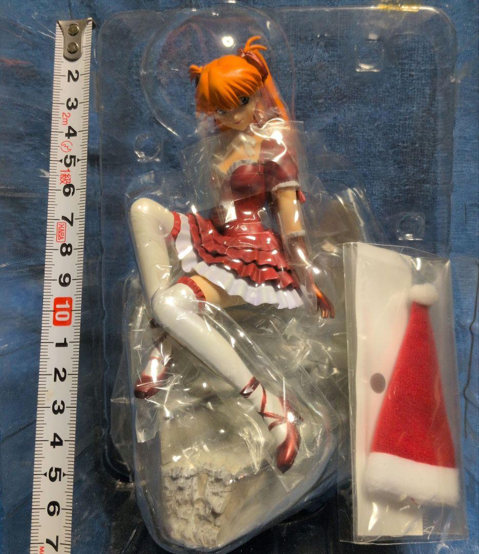 新世紀エヴァンゲリオン アスカ ゴスロリ　ver（赤)サンタ帽子付　外箱開封品