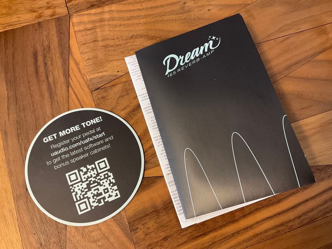 UAFX Dream65 Reverb-Amplifierペダル　おまけつき