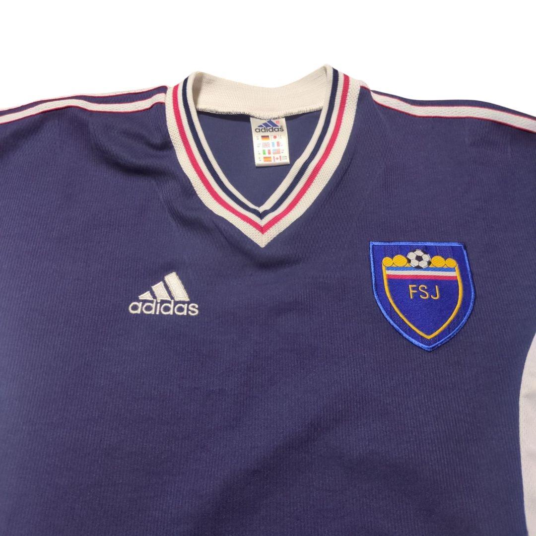 90s adidas FSJ ユーゴスラビア代表 ユニフォーム イングランド製