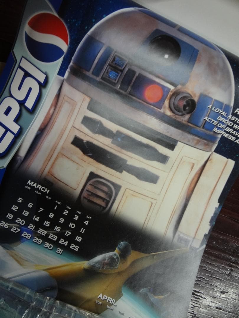 スター・ウォーズ｜STAR WARS　ペプシコラボ2000年カレンダー