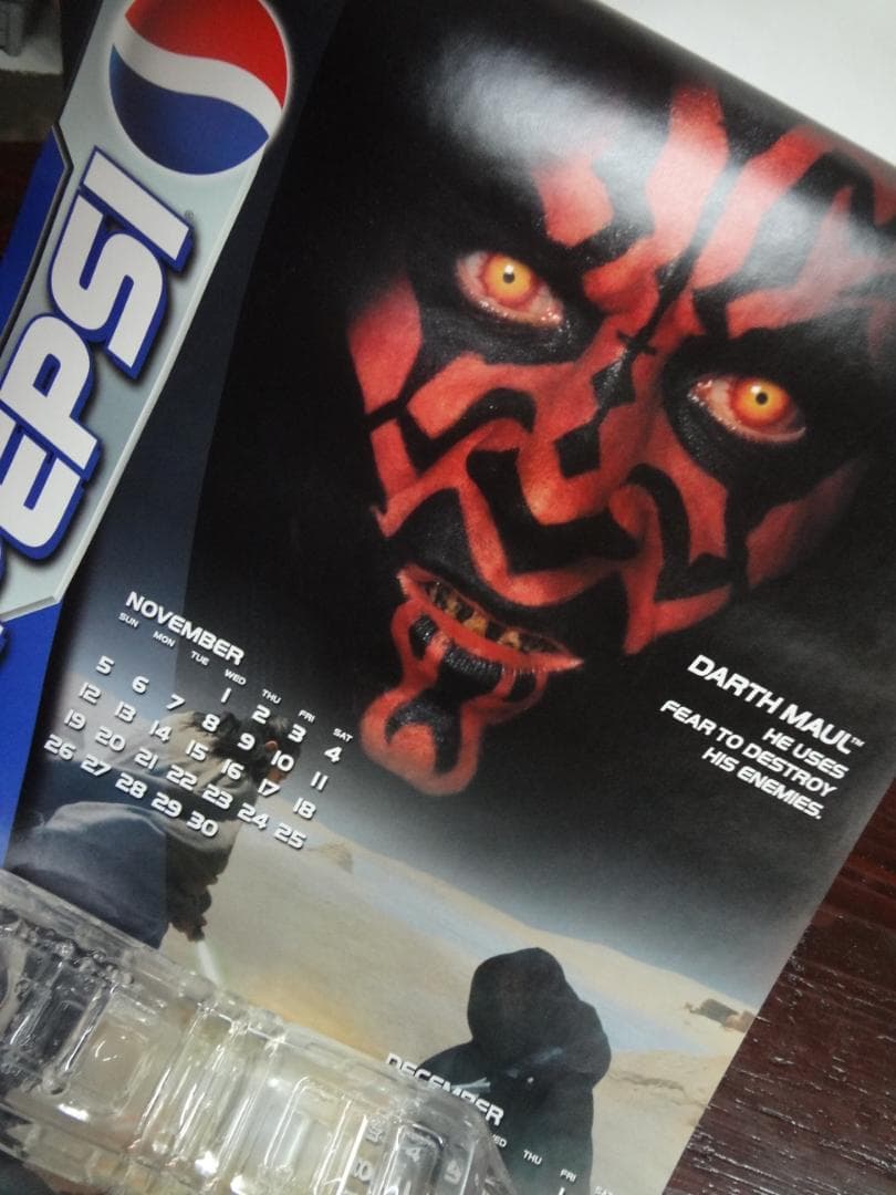 スター・ウォーズ｜STAR WARS　ペプシコラボ2000年カレンダー