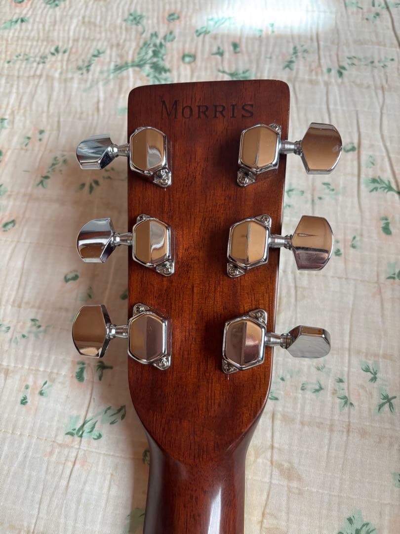 【美品】Morris モーリス アコースティックギター W20ハードケース付き