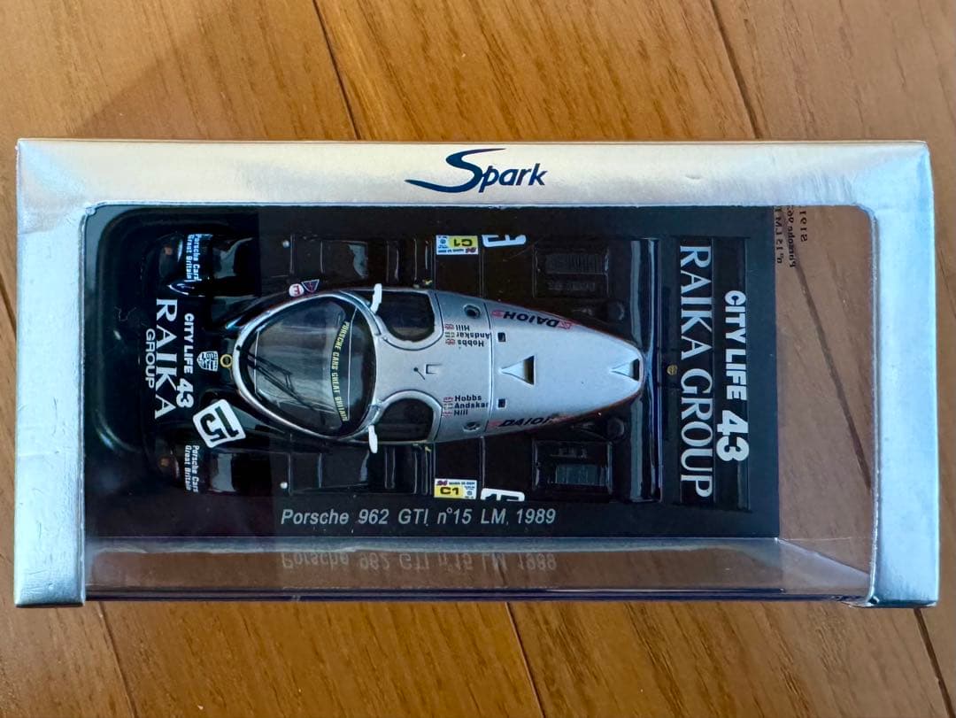 デカール付◆ スパーク 1/43 ポルシェ962GTI ル・マン Spark