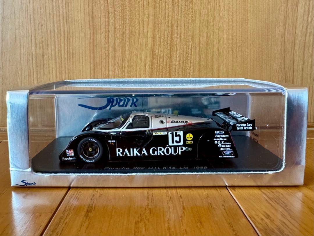 デカール付◆ スパーク 1/43 ポルシェ962GTI ル・マン Spark
