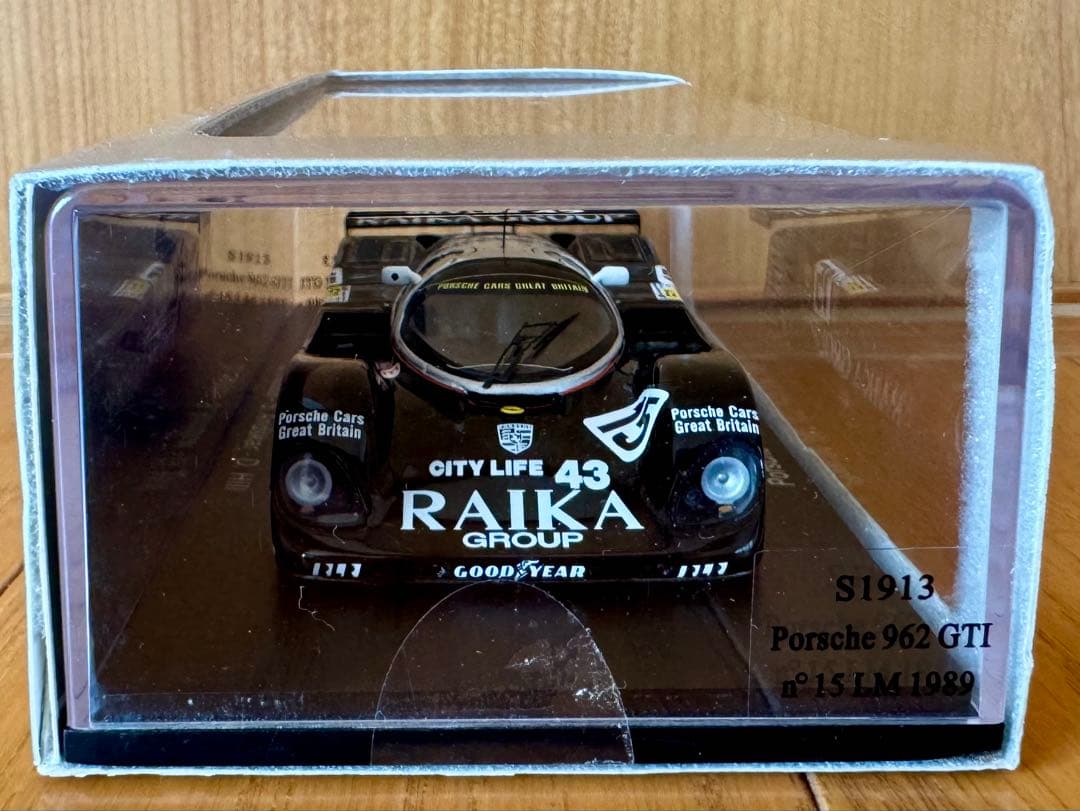 デカール付◆ スパーク 1/43 ポルシェ962GTI ル・マン Spark