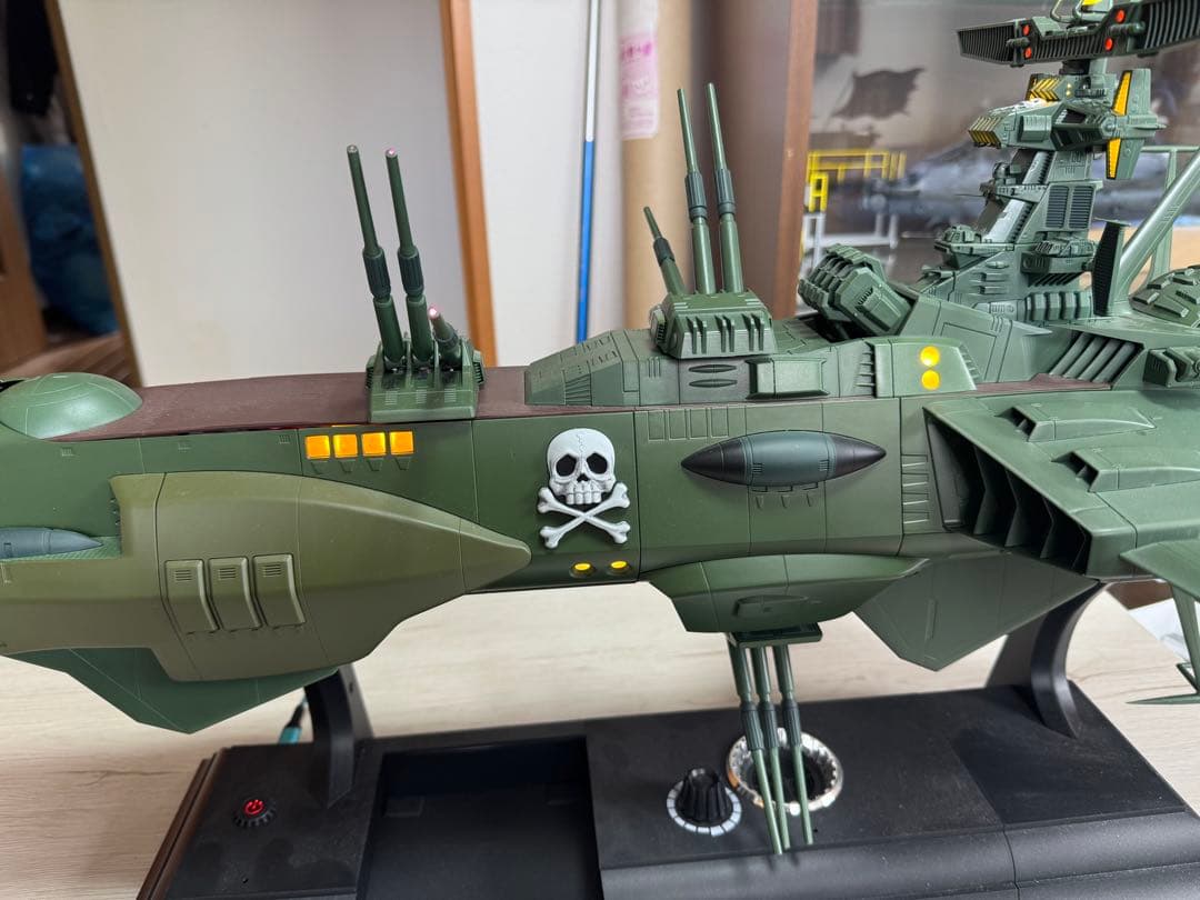 アシェット　アルカディア号を作る完成品！