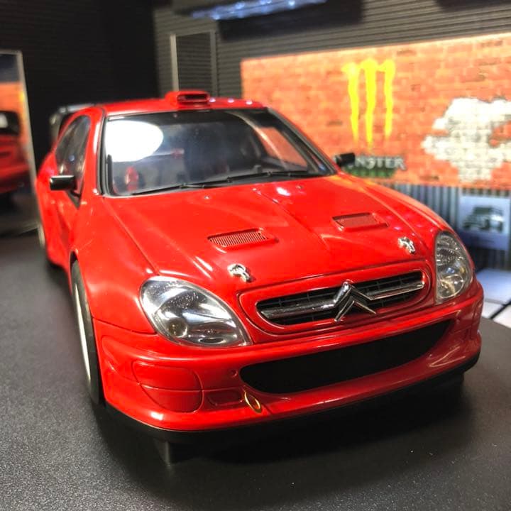 未展示品　オートアート 1/18 シトロエン XSARA WRC 2004