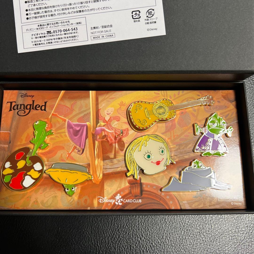 非売品　ピンバッジ　ディズニー　ラプンツェル　ピンズ　JCB パスカル