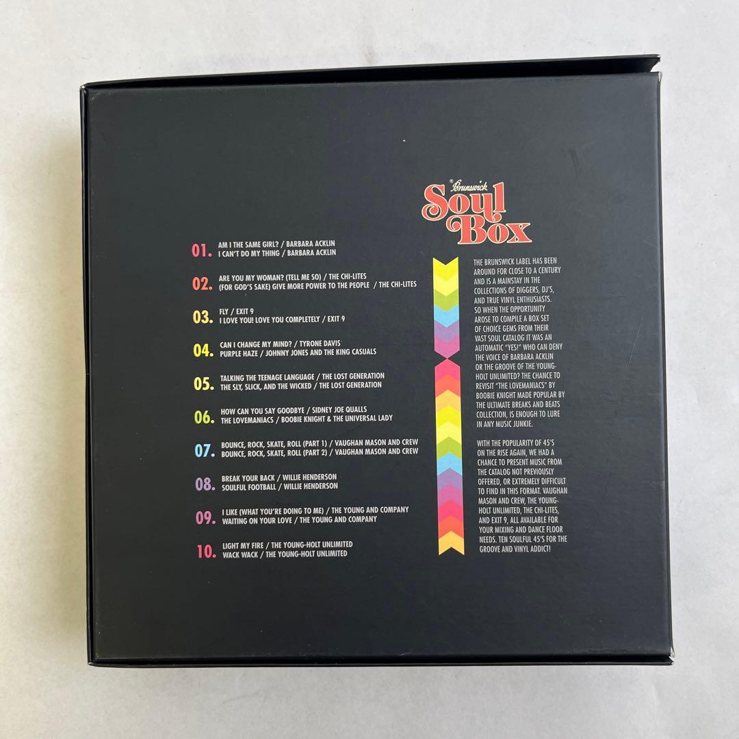 7\"x10 BRUNSWICK SOUL BOX set 10枚組