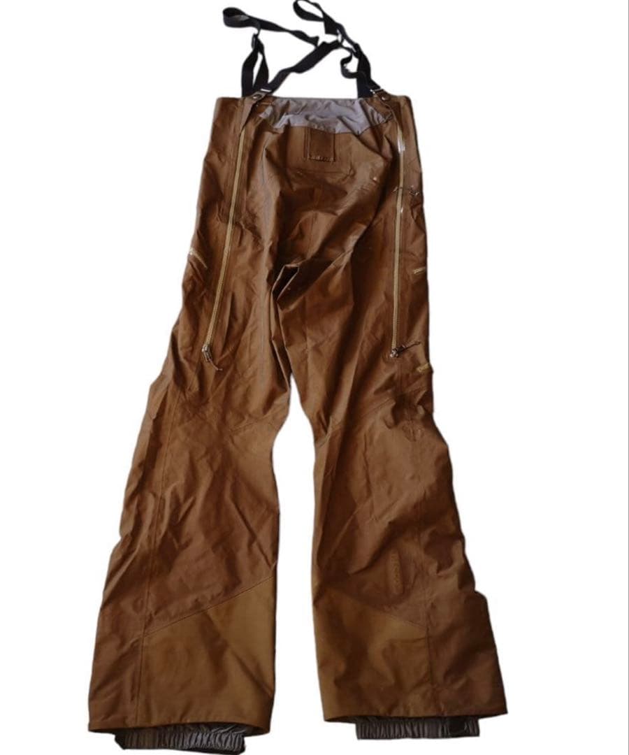 美品　Patagonia パタゴニア パウスレイヤー・ビブパンツ　ブラウン　XS