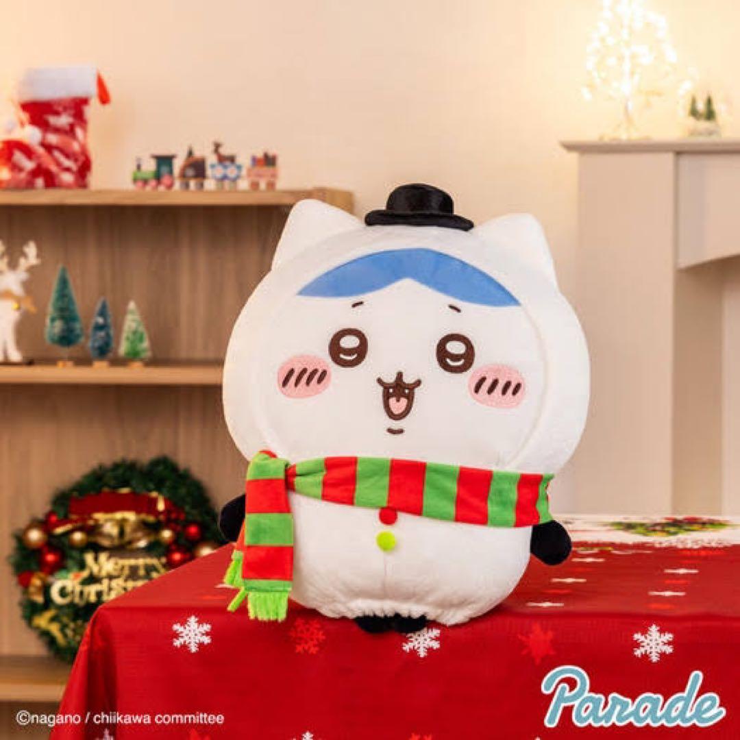 【新品未開封】【30点セット】ちいかわクリスマスBIGぬいぐるみ全3種×10