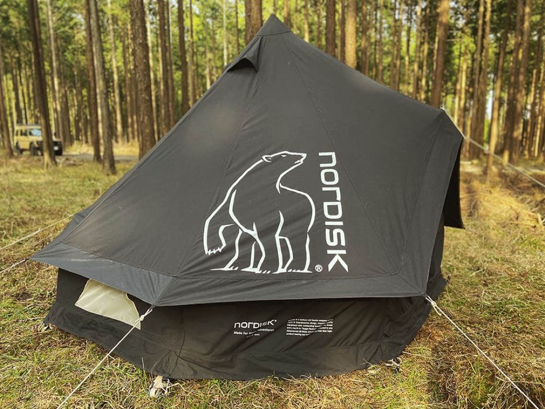 ノルディスク 黒アスガルドAsgard7.1 Black 未使用グランドシート付