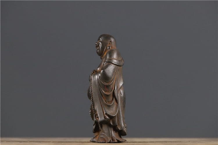 鉄器 鉄仏 大腹弥勒仏 仏像 鎮宅 辟邪 開運 風水 招財 工芸品 美術品 置物