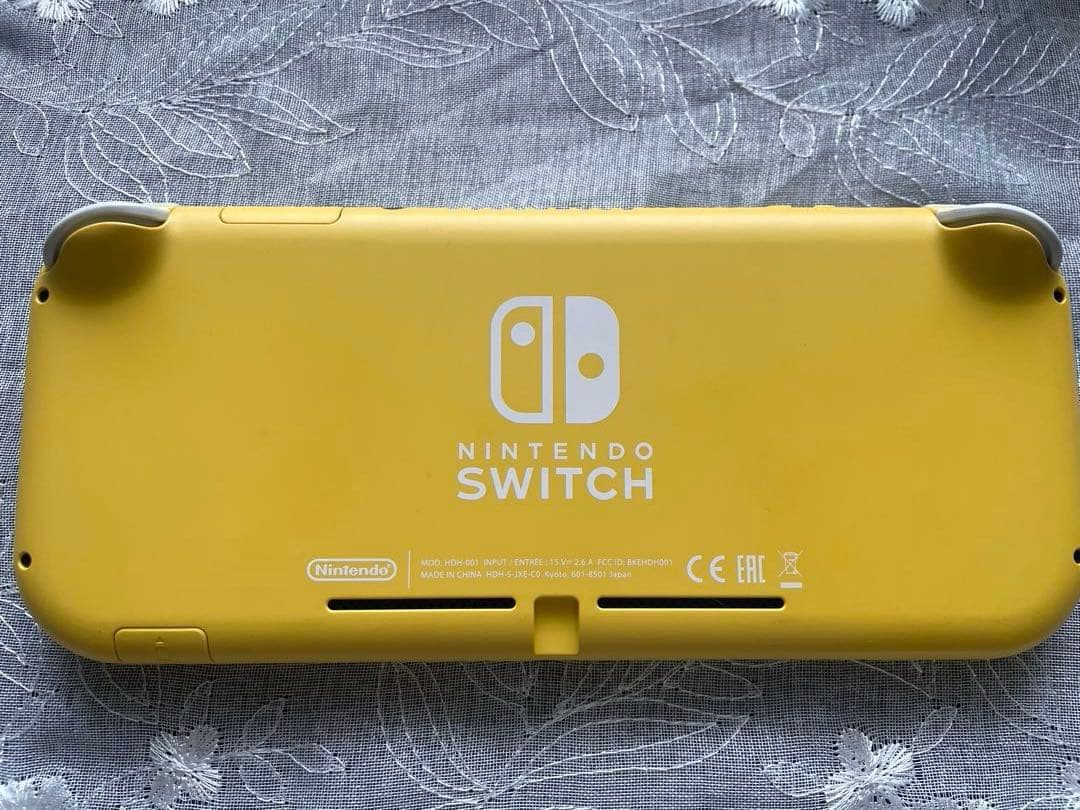 Nintendo Switch Lite 本体(画面ヒビ有り)