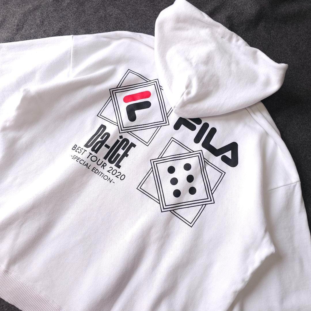 限定即完売【FILA×Da-iCE】 BEST TOUR 2020 長袖パーカー